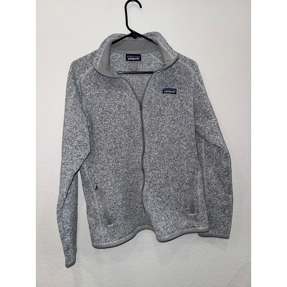 Patagonia Better Sweater Full Zip Fleece Jacket Gray Heather Womens Size Unknown